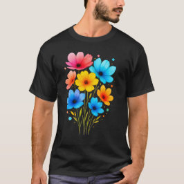 Camiseta Floral de Flor Linda