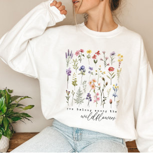 Camiseta Floral de Flores Selvagens