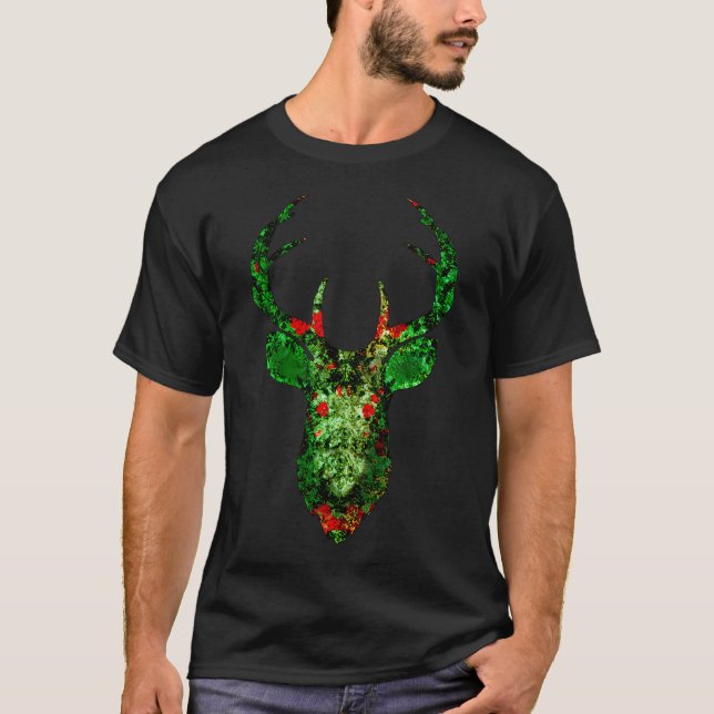 Camiseta Floral Deer (Frente)