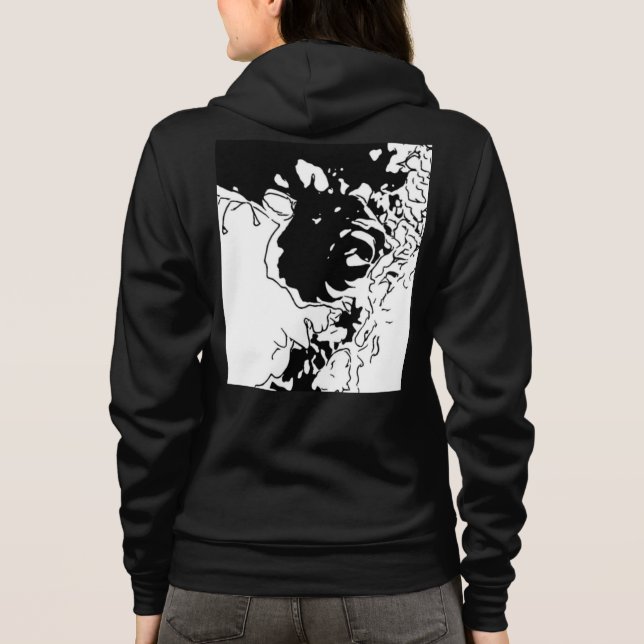 Camiseta Floral Desenho MRNStudios (Verso)