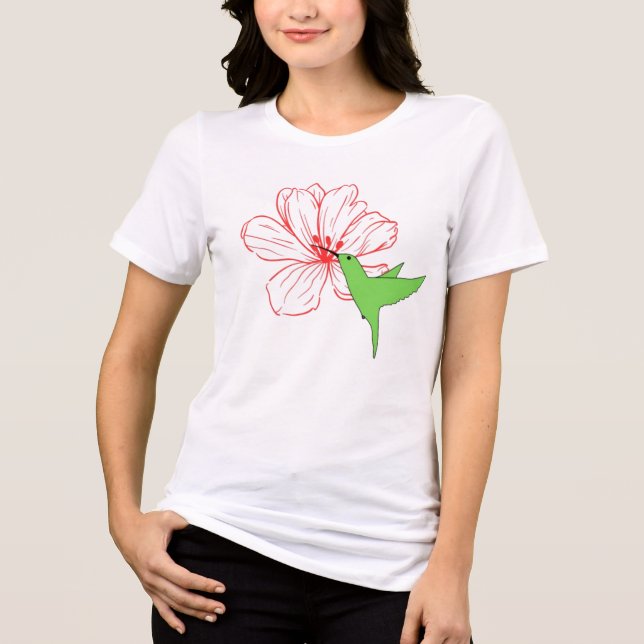 Camiseta Floral Design (Frente)