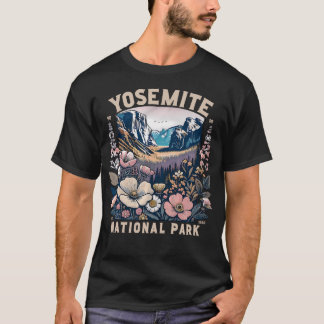 Camiseta Floral do Parque Nacional de Yosemite