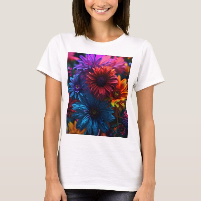Camiseta Floral Dreamscape (Frente)
