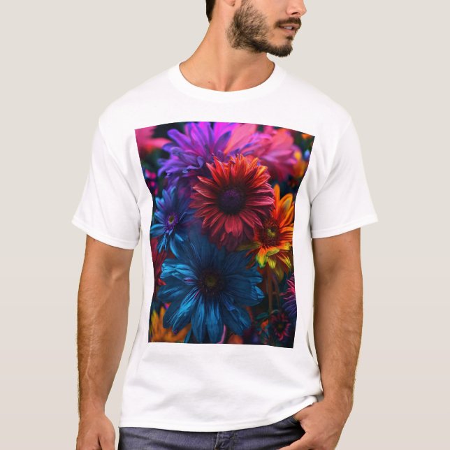 Camiseta Floral Dreamscape (Frente)