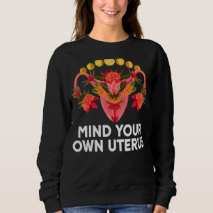 Camiseta Floral Femenist Pro Escolha Para A Sua Mente