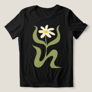 Camiseta Floral Feminina White Grace
