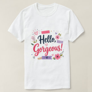 Camiseta Floral Fofa