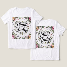 Camiseta Floral Frame Lady T-Shirt