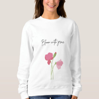 Camiseta Floral Grace Sweatshirt
