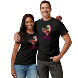 Camiseta Floral Inspirado em Porcelana