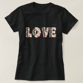 Camiseta Floral Love