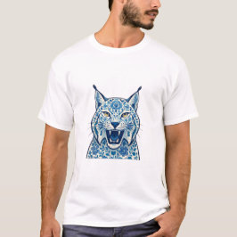 Camiseta Floral lynx