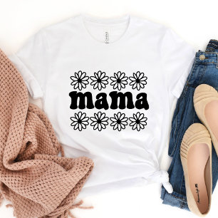 Camiseta Floral Mama