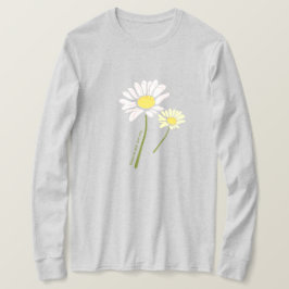 Camiseta Floral Moderna "Floresça à Sua Maneira"
