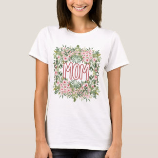 Camiseta Floral Mom
