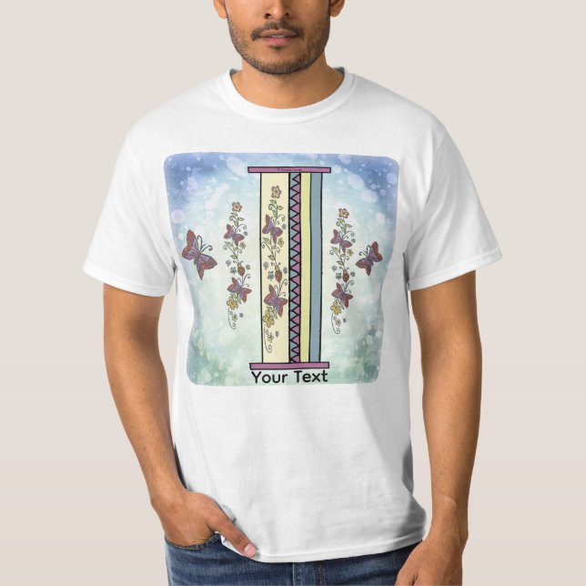 Camiseta floral Monogram I (Frente)