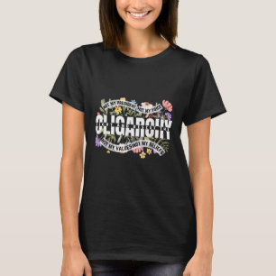 Camiseta Floral Não Meu Presidente Luta E Resiste À Oliga