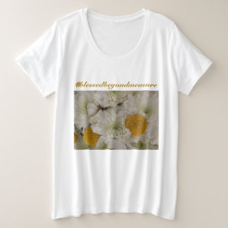 Camiseta floral para mulheres