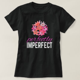 Camiseta Floral Perfeitamente Imperfeita