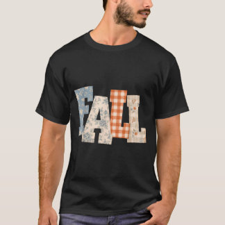 Camiseta Floral retrô outono é a estação aconchegante outon