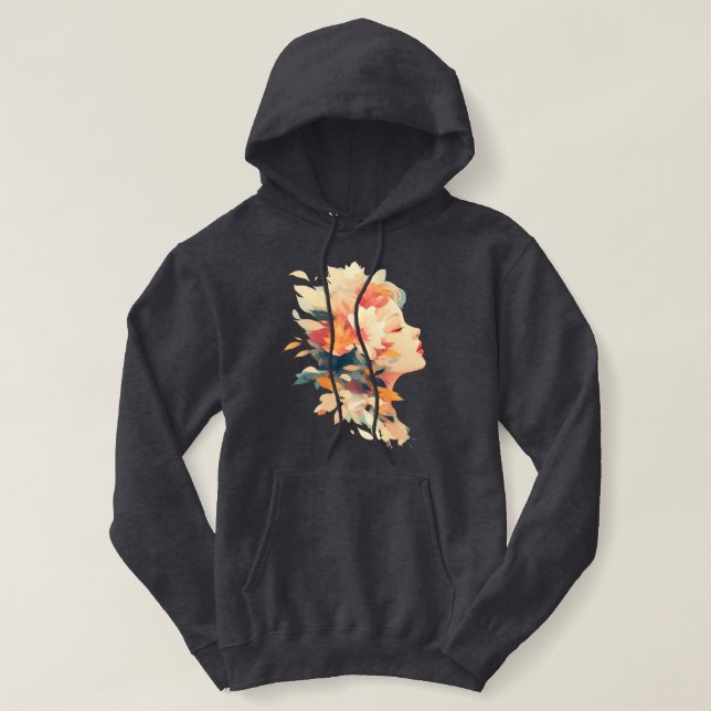 Camiseta Floral Reverie (Frente do Design)