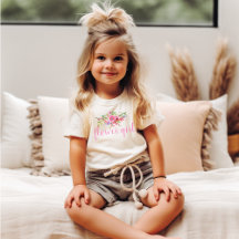 Camiseta Floral Rosa Menina das Flores Casamento F