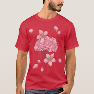 Camiseta Floral Sakura Flor Japonês Flor Japão Flor Flor Fl