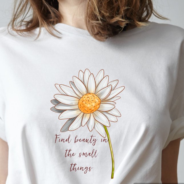 Camiseta Floral Shirt Gift, Gift For Sister (Criador carregado)