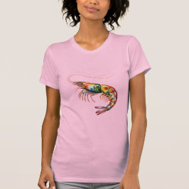 Camiseta Floral Shrimp Art