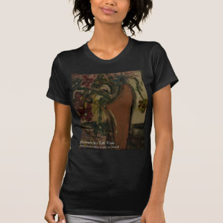 CAMISETA FLORAS EM UM VASE TAN