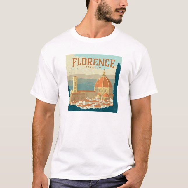 Camiseta Florença, Itália (Frente)