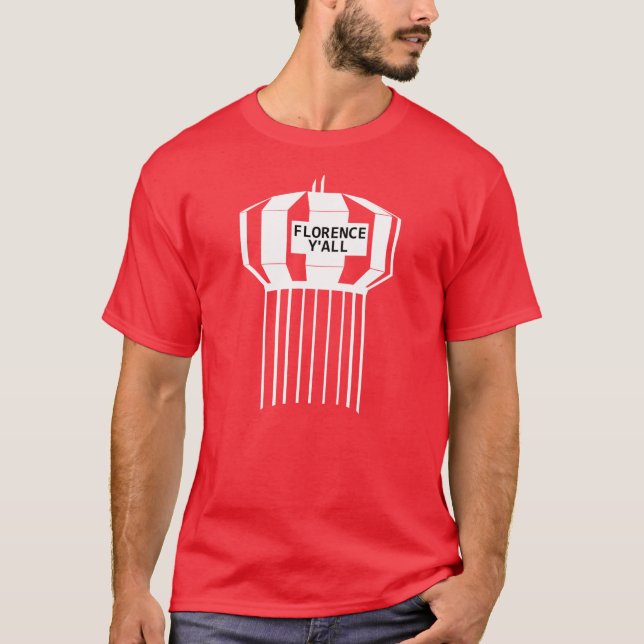 CAMISETA FLORENÇA VOCÊ VERMELHO (Frente)
