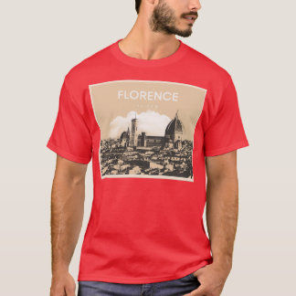 Camiseta Florence Firenze City Cathedral Art