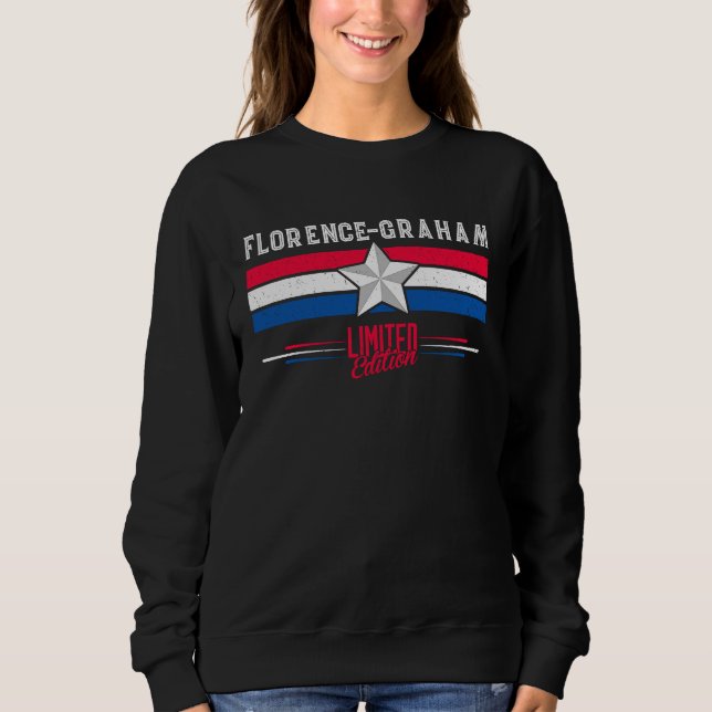 Camiseta Florence Graham  Retro Vintage   Women Men (Frente)