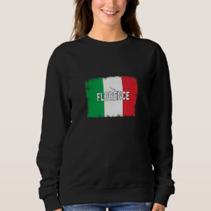 Camiseta Florence Itália City with Italiana Flag