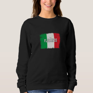 Camiseta Florence Itália City with Italiana Flag