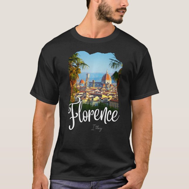 Camiseta Florence Itália Premium (Frente)