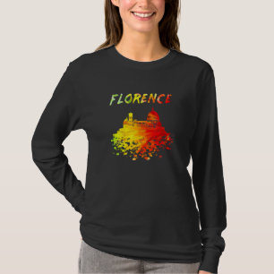 Camiseta Florence Itália Splash City Firenze Souvenir