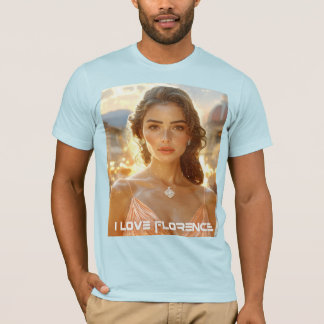CAMISETA FLORENCE - ITALY - I LOVE FLORENCE
