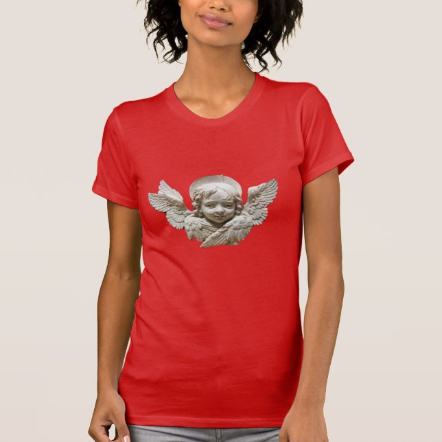 CAMISETA FLORENTINE RENAISSANCE ANGEL MONOGRAM (Frente)