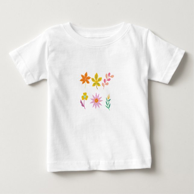 CAMISETA FLORES (Frente)