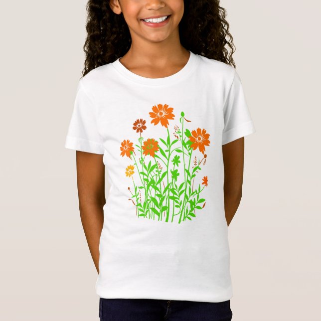 Camiseta Flores-79156 (Frente)