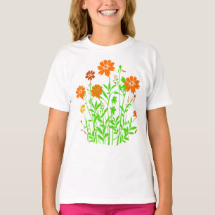 Camiseta Flores-79156