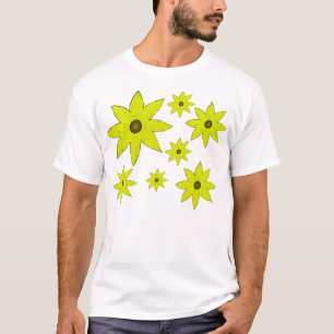 Camiseta Flores amarelas