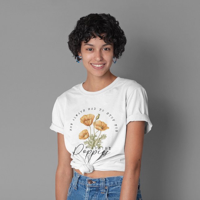 Camiseta Flores Amarelas de Flores Amarelas Retro (Criador carregado)
