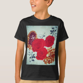 Camiseta Flores Bloqueando