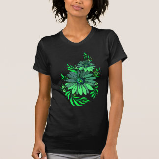 Camiseta Flores bonitos 7 do art deco