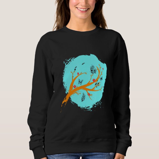 Camiseta Flores Borboleta (Frente)