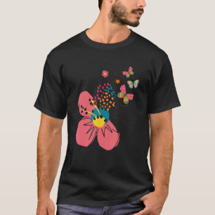 Camiseta Flores Borboleta, Borboletas Entomologia Jardineir