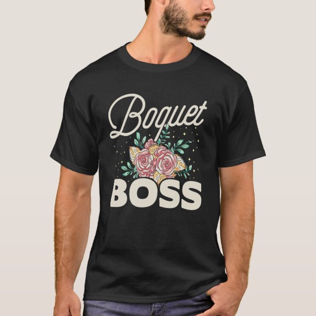 Camiseta Flores Botânicas Chefe do Buquê Jardim Planta Amor (Frente)